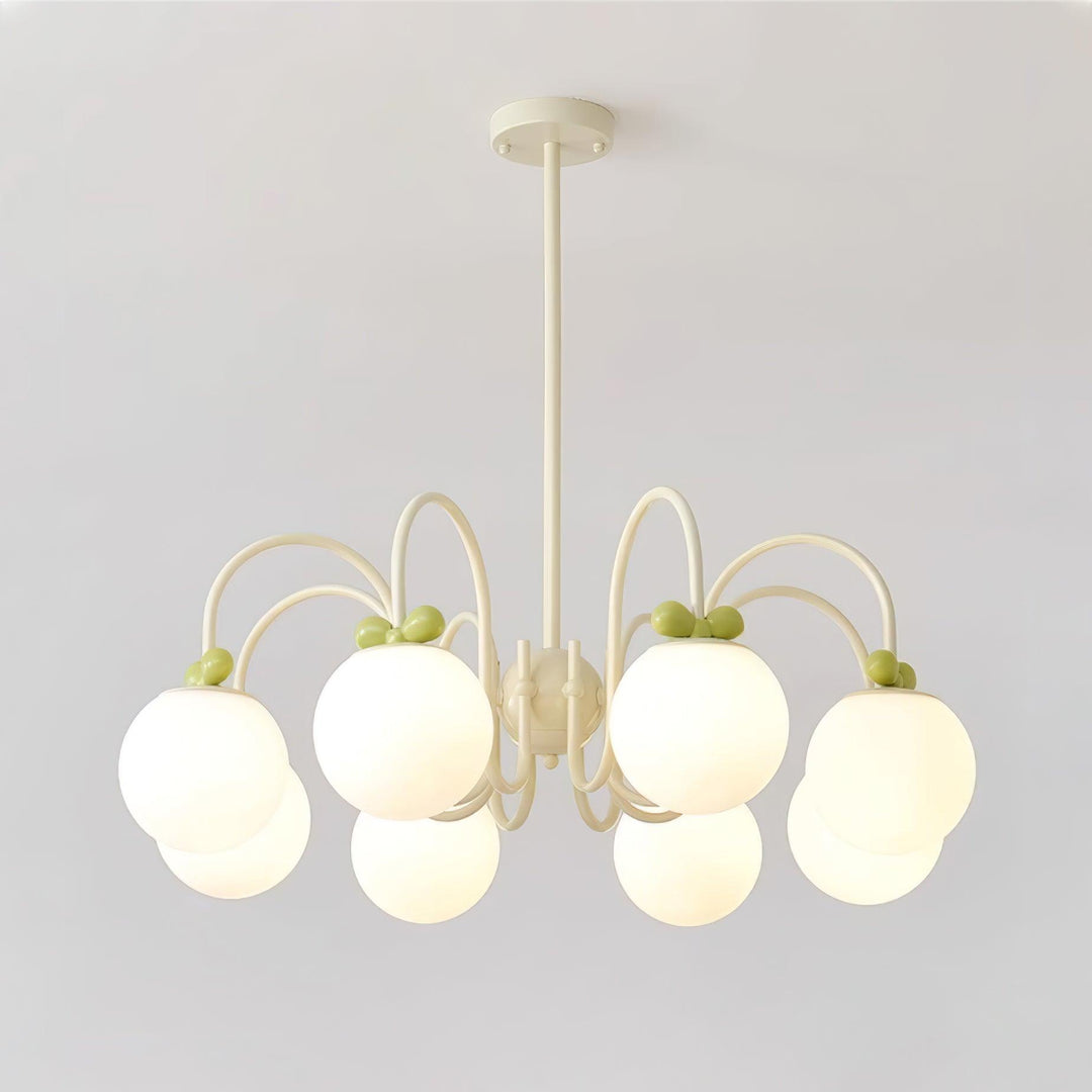 Cream Cherry Chandelier - Vakkerlight