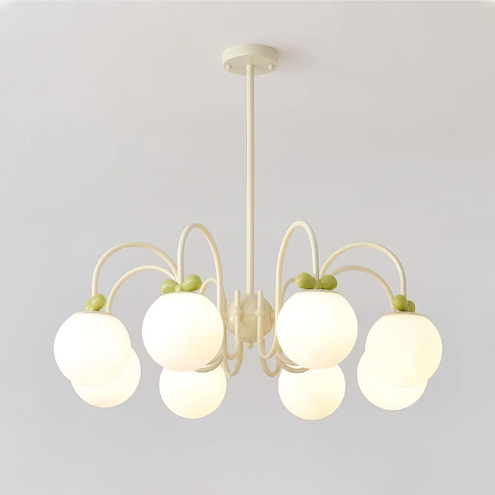 Cream Cherry Chandelier - Vakkerlight