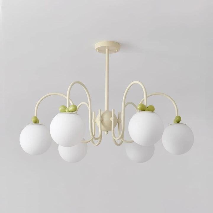 Cream Cherry Chandelier - Vakkerlight