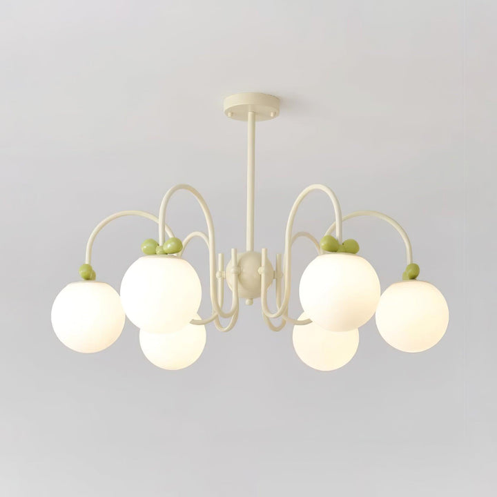 Cream Cherry Chandelier - Vakkerlight