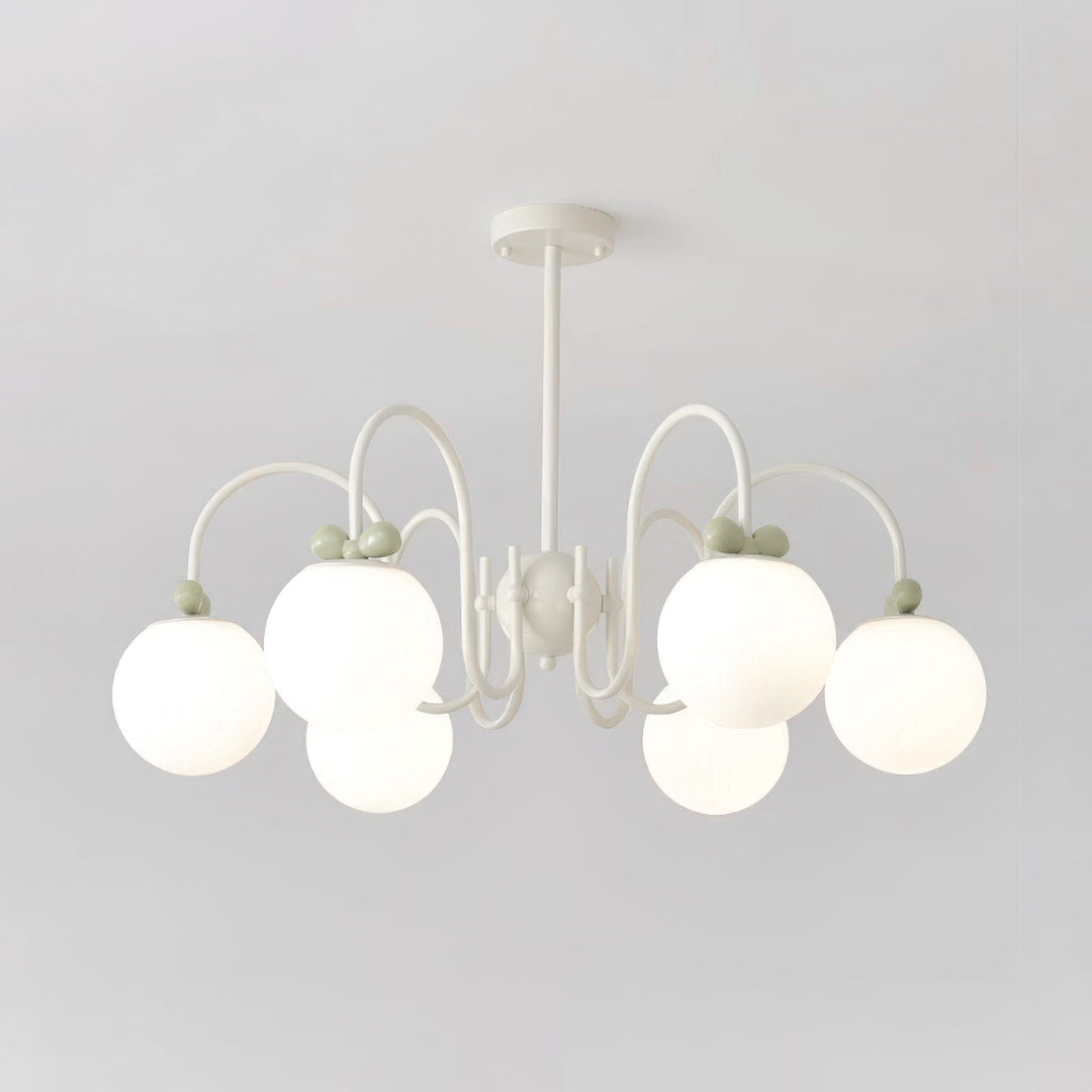 Cream Cherry Chandelier