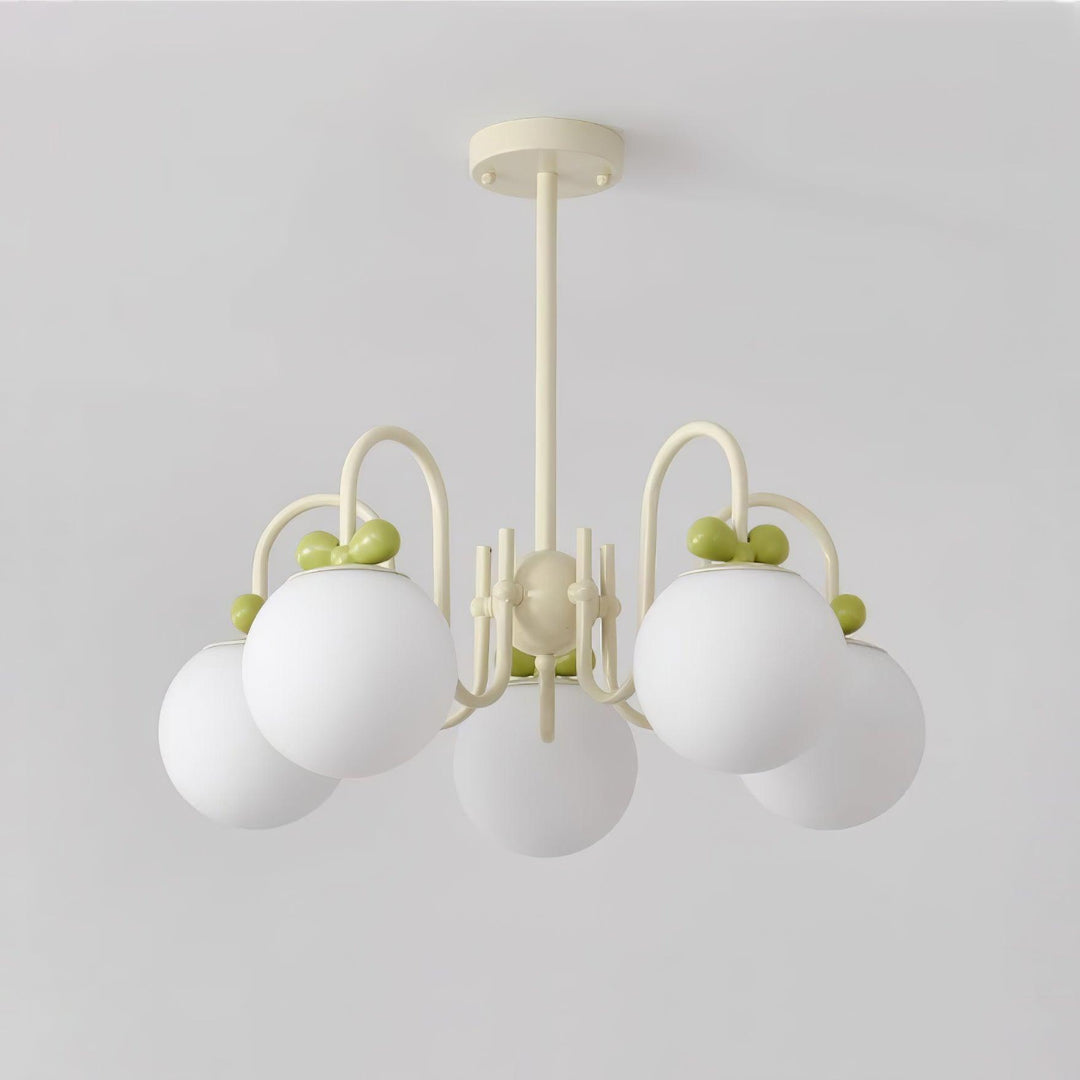 Cream Cherry Chandelier - Vakkerlight