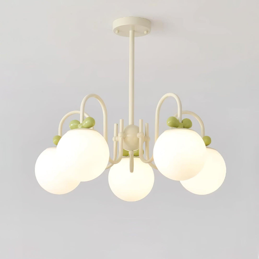 Cream Cherry Chandelier - Vakkerlight