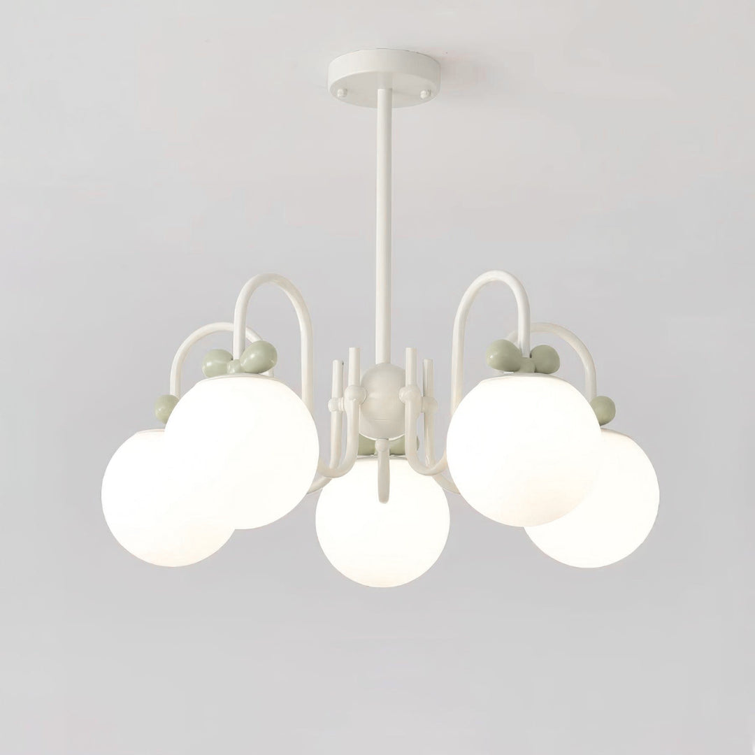 Cream Cherry Chandelier