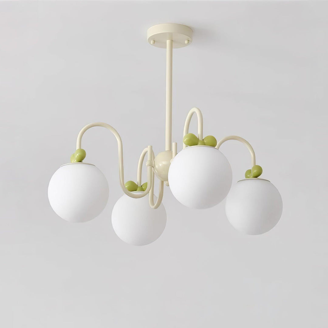 Cream Cherry Chandelier - Vakkerlight