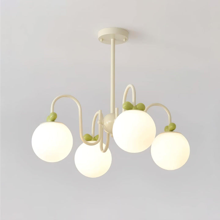 Cream Cherry Chandelier - Vakkerlight