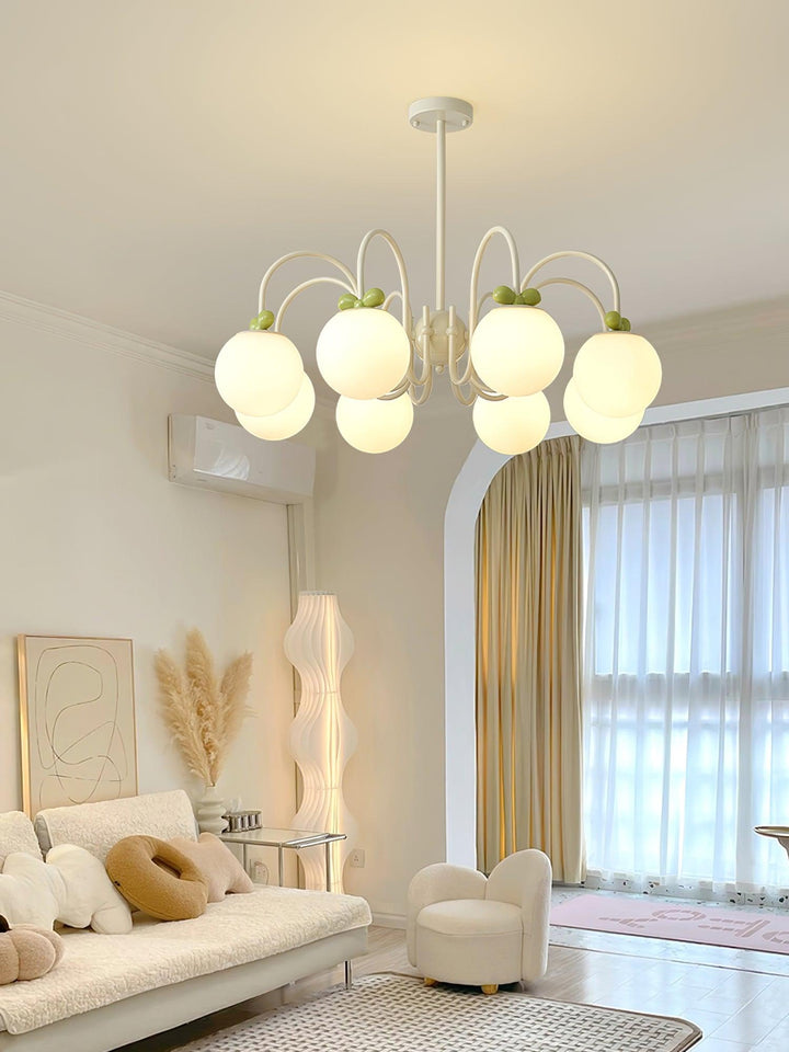 Cream Cherry Chandelier - Vakkerlight