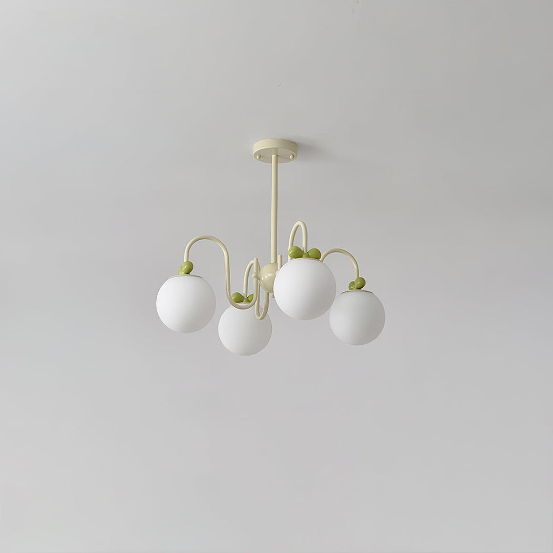 Cream Cherry Chandelier - Vakkerlight