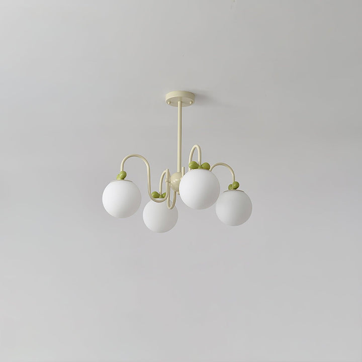 Cream Cherry Chandelier - Vakkerlight