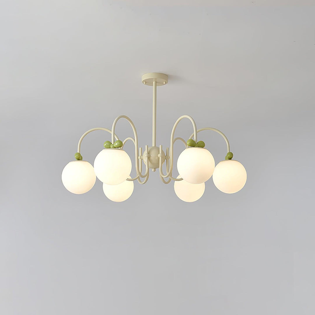 Cream Cherry Chandelier - Vakkerlight