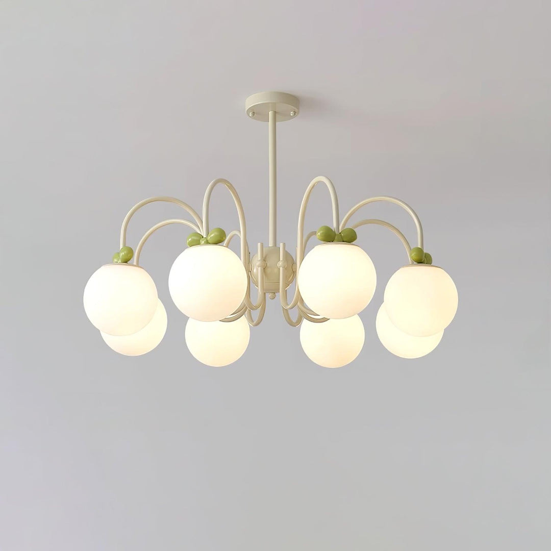 Cream Cherry Chandelier - Vakkerlight