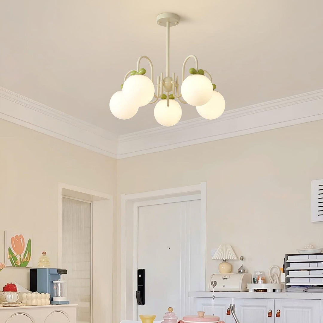 Cream Cherry Chandelier - Vakkerlight