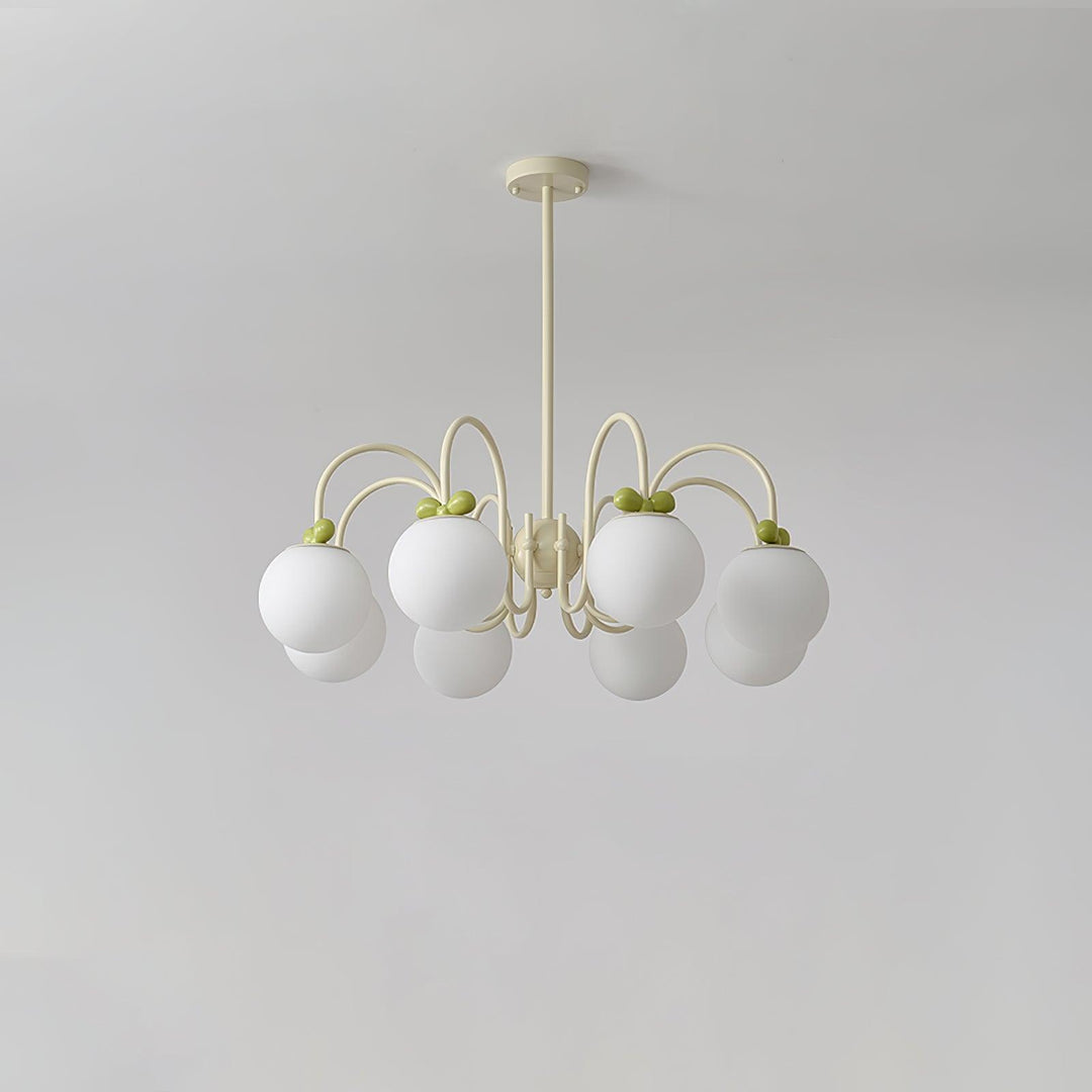 Cream Cherry Chandelier - Vakkerlight