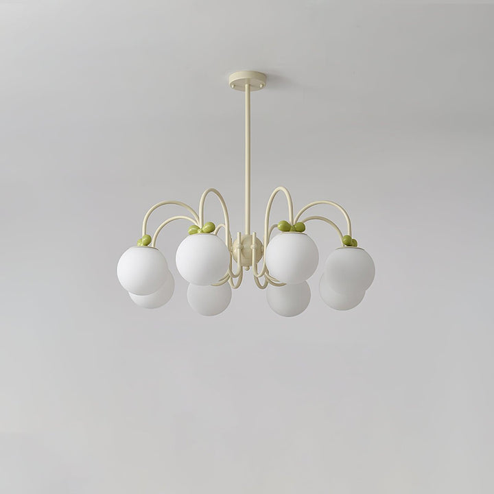 Cream Cherry Chandelier - Vakkerlight