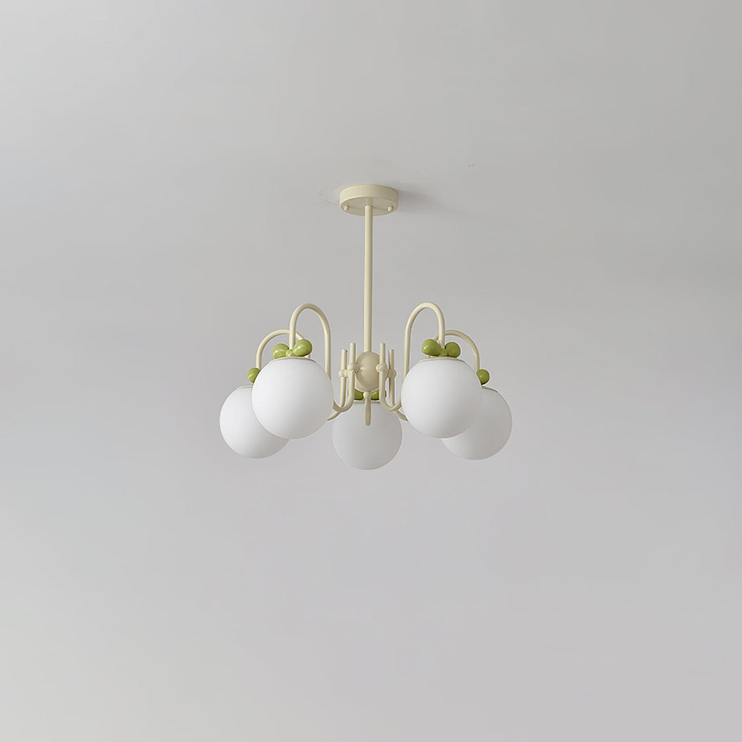 Cream Cherry Chandelier - Vakkerlight