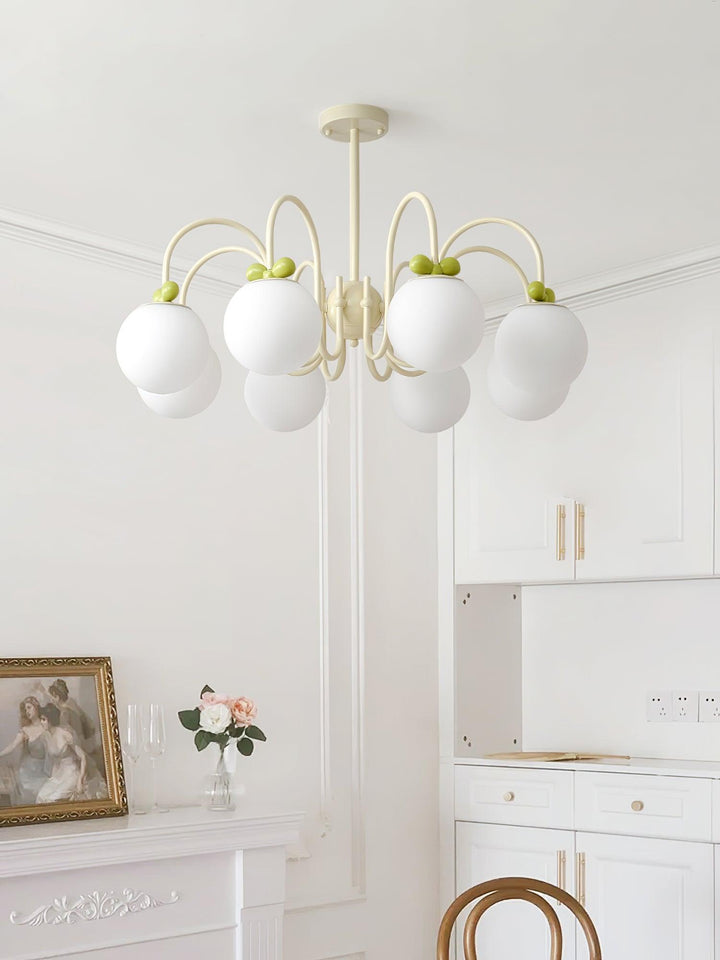 Cream Cherry Chandelier - Vakkerlight