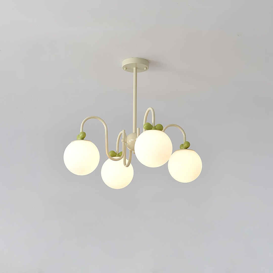 Cream Cherry Chandelier - Vakkerlight