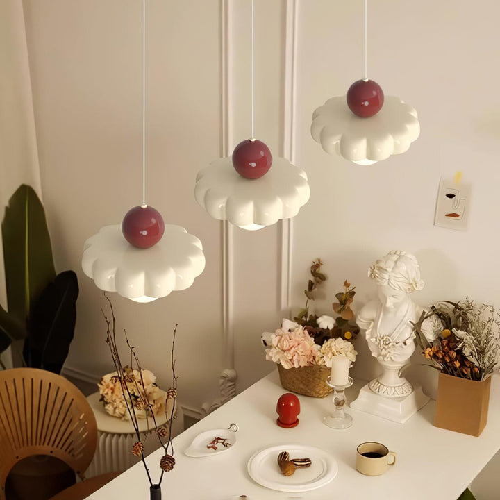 Cream Cloud Pendant Lamp - Vakkerlight