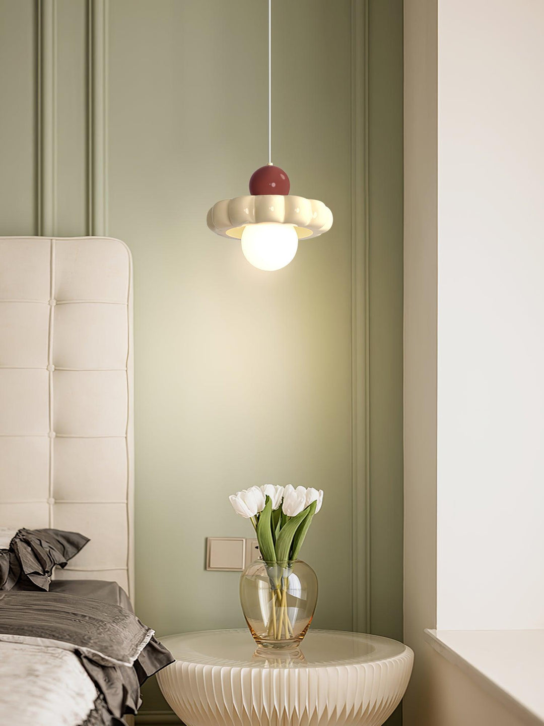 Cream Cloud Pendant Lamp - Vakkerlight