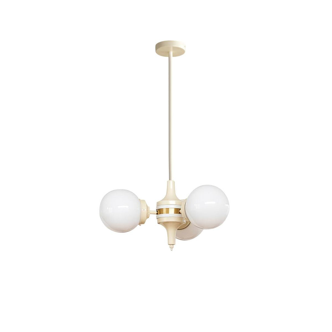 Cream Glass Ball Chandelier - Vakkerlight