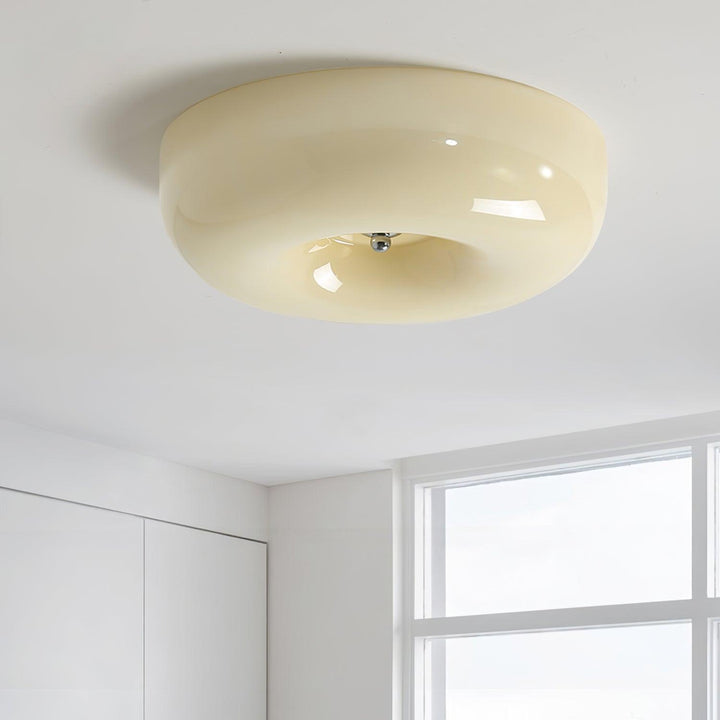 Cream Pudding Ceiling Lamp - Vakkerlight