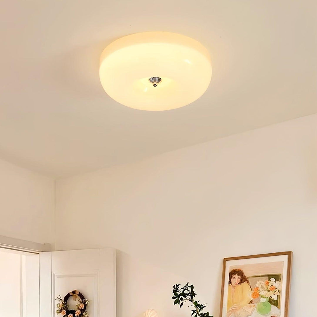 Cream Pudding Ceiling Lamp - Vakkerlight