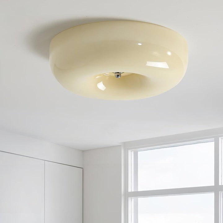 Cream Pudding Ceiling Lamp - Vakkerlight