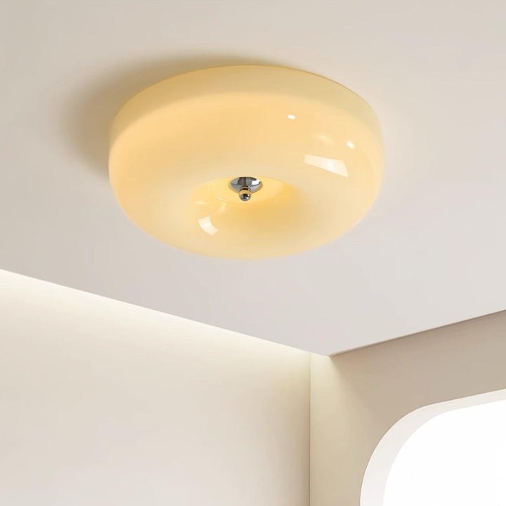 Cream Pudding Ceiling Lamp - Vakkerlight