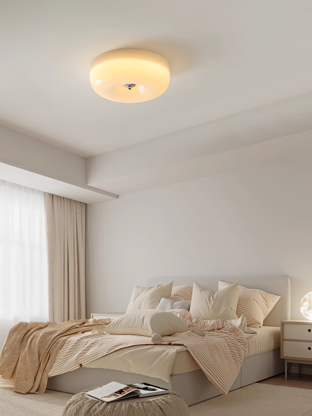 Cream Pudding Ceiling Lamp - Vakkerlight