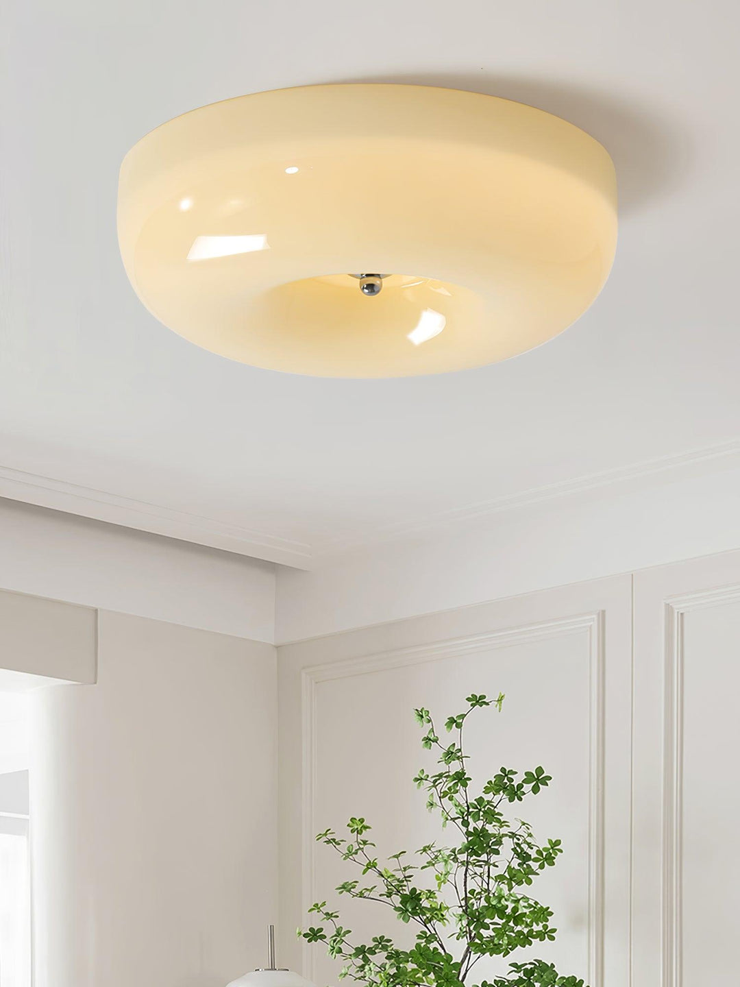 Cream Pudding Ceiling Lamp - Vakkerlight