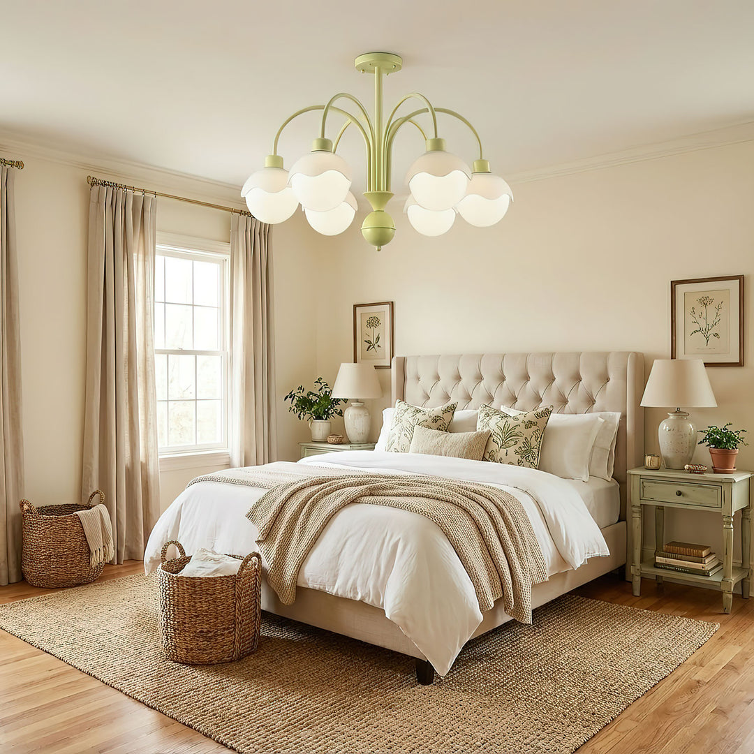 Creamy Lychee Matcha Chandelier - Vakkerlight