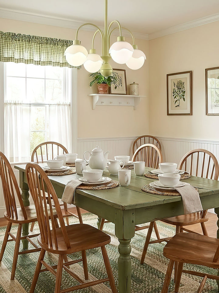 Creamy Lychee Matcha Chandelier - Vakkerlight