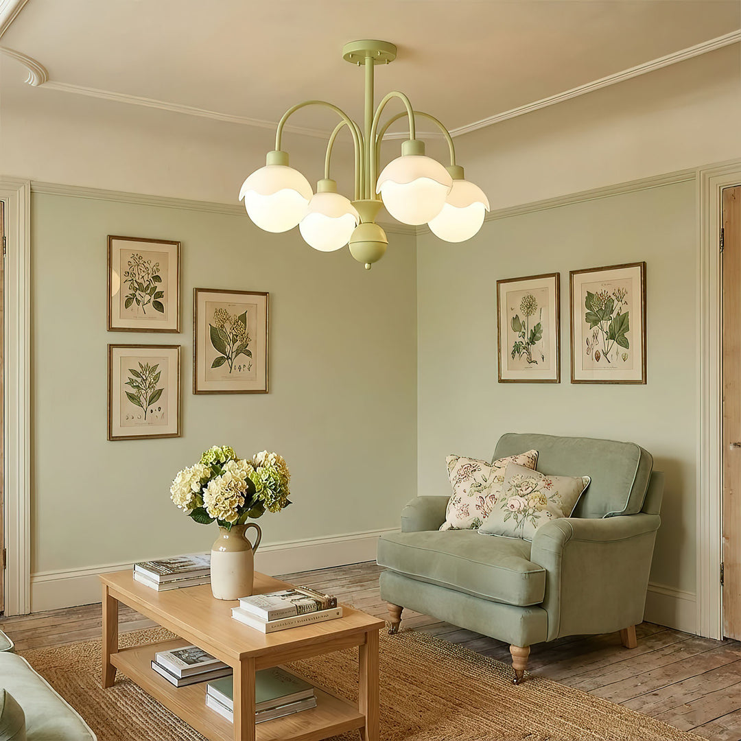 Creamy Lychee Matcha Chandelier - Vakkerlight