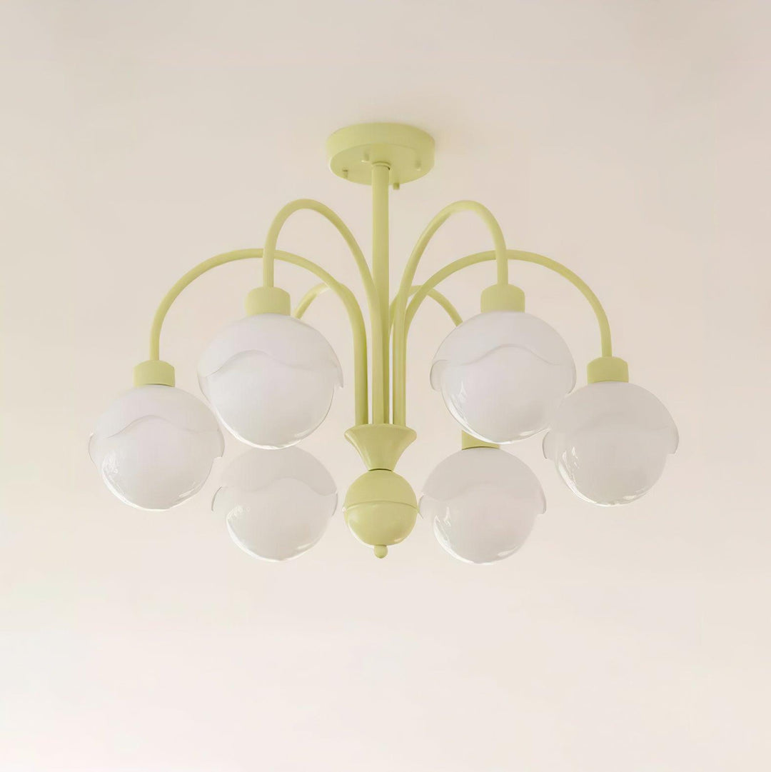 Creamy Lychee Matcha Chandelier - Vakkerlight