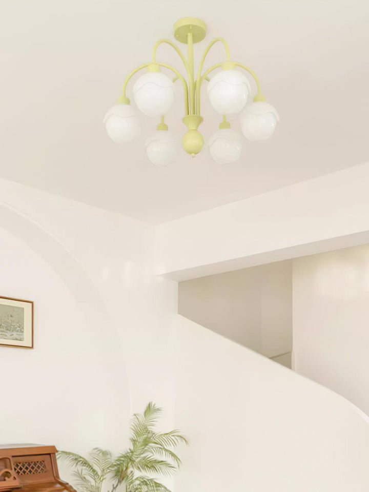 Creamy Lychee Matcha Chandelier - Vakkerlight