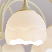 Creamy Glass Chandelier - Vakkerlight
