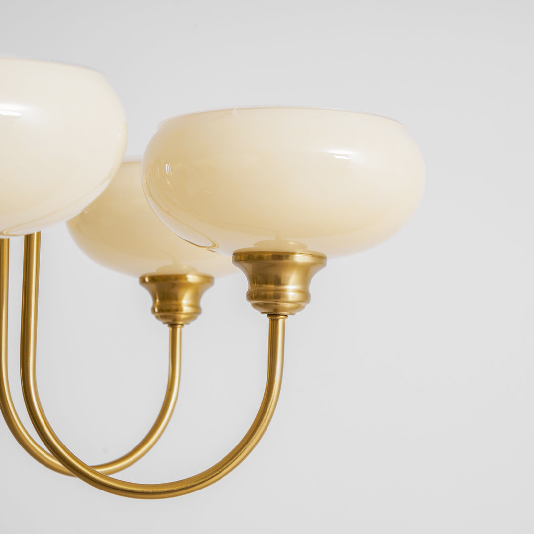 Creamy Persimmon Chandelier - Vakkerlight