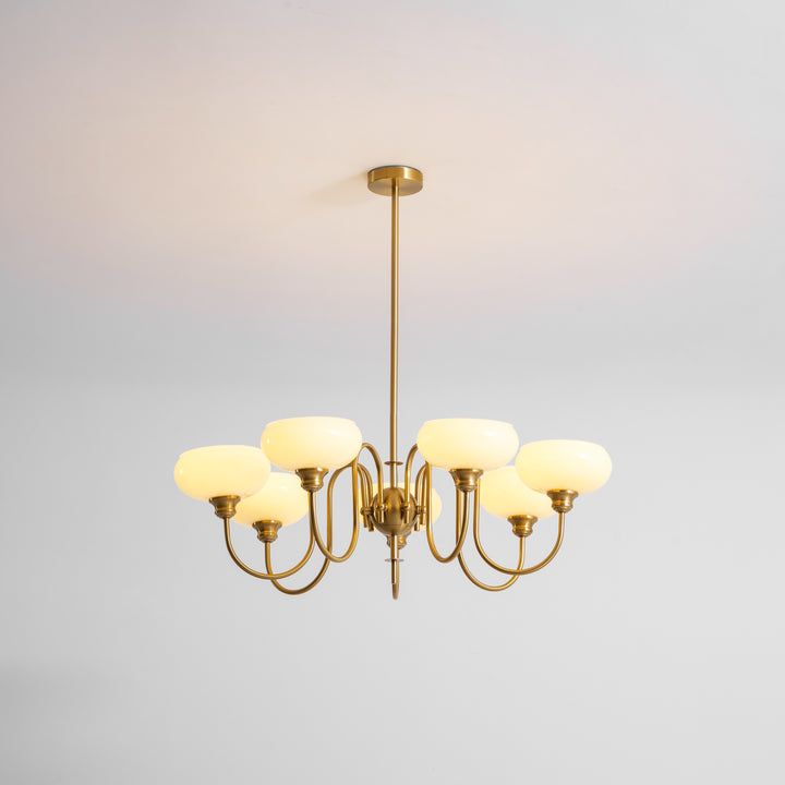 Creamy Persimmon Chandelier - Vakkerlight