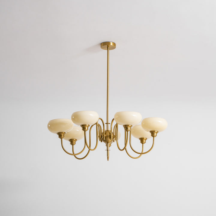 Creamy Persimmon Chandelier - Vakkerlight