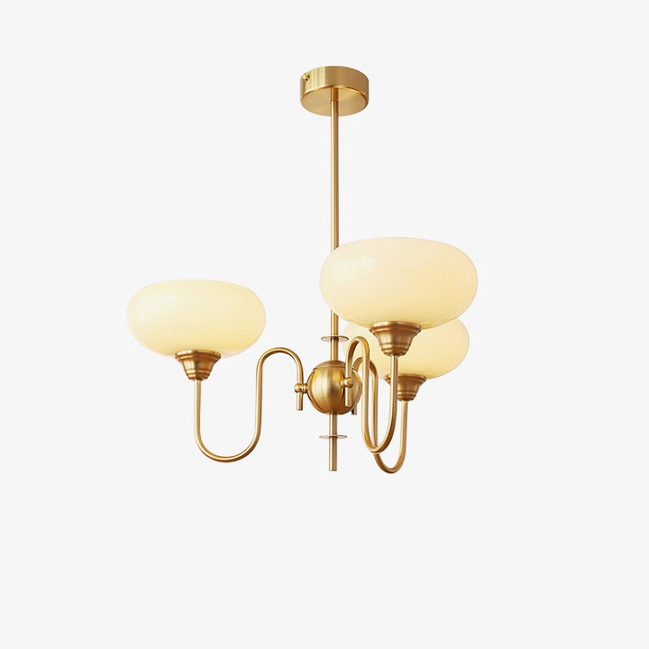 Creamy Persimmon Chandelier - Vakkerlight