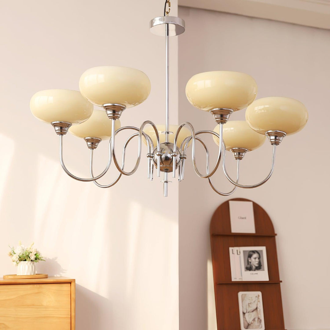 Creamy Persimmon Chandelier - Vakkerlight