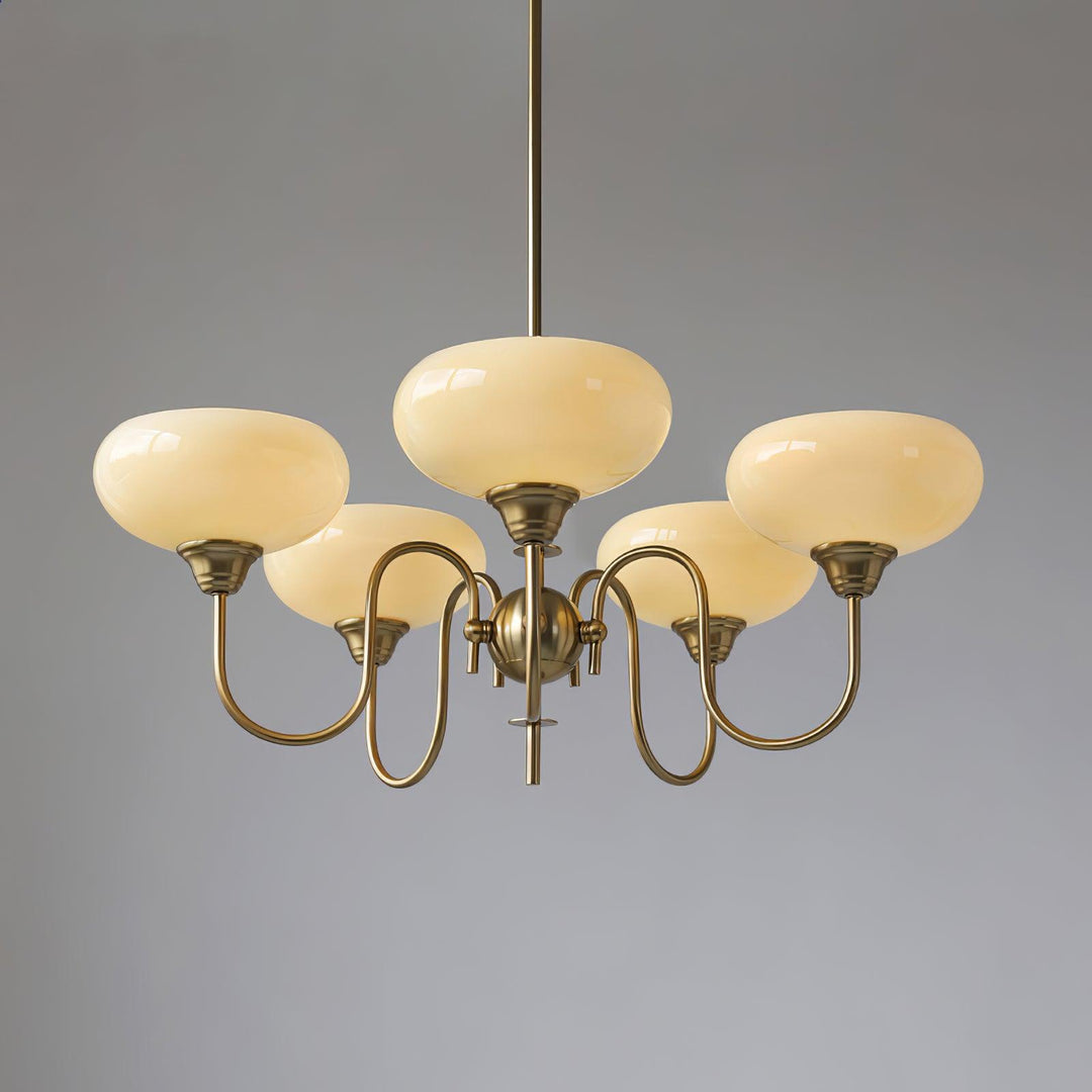 Creamy Persimmon Chandelier - Vakkerlight