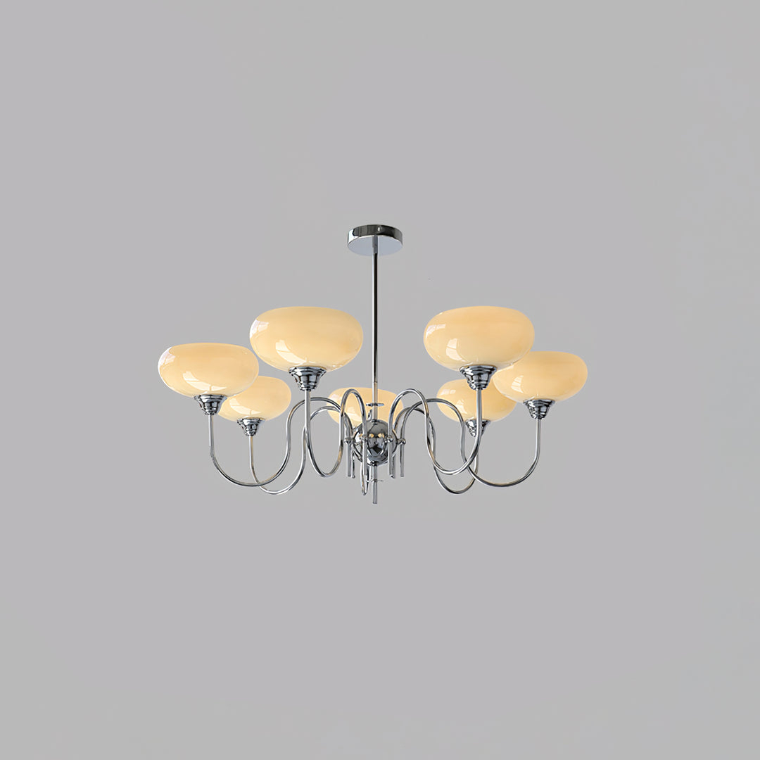 Creamy Persimmon Chandelier - Vakkerlight