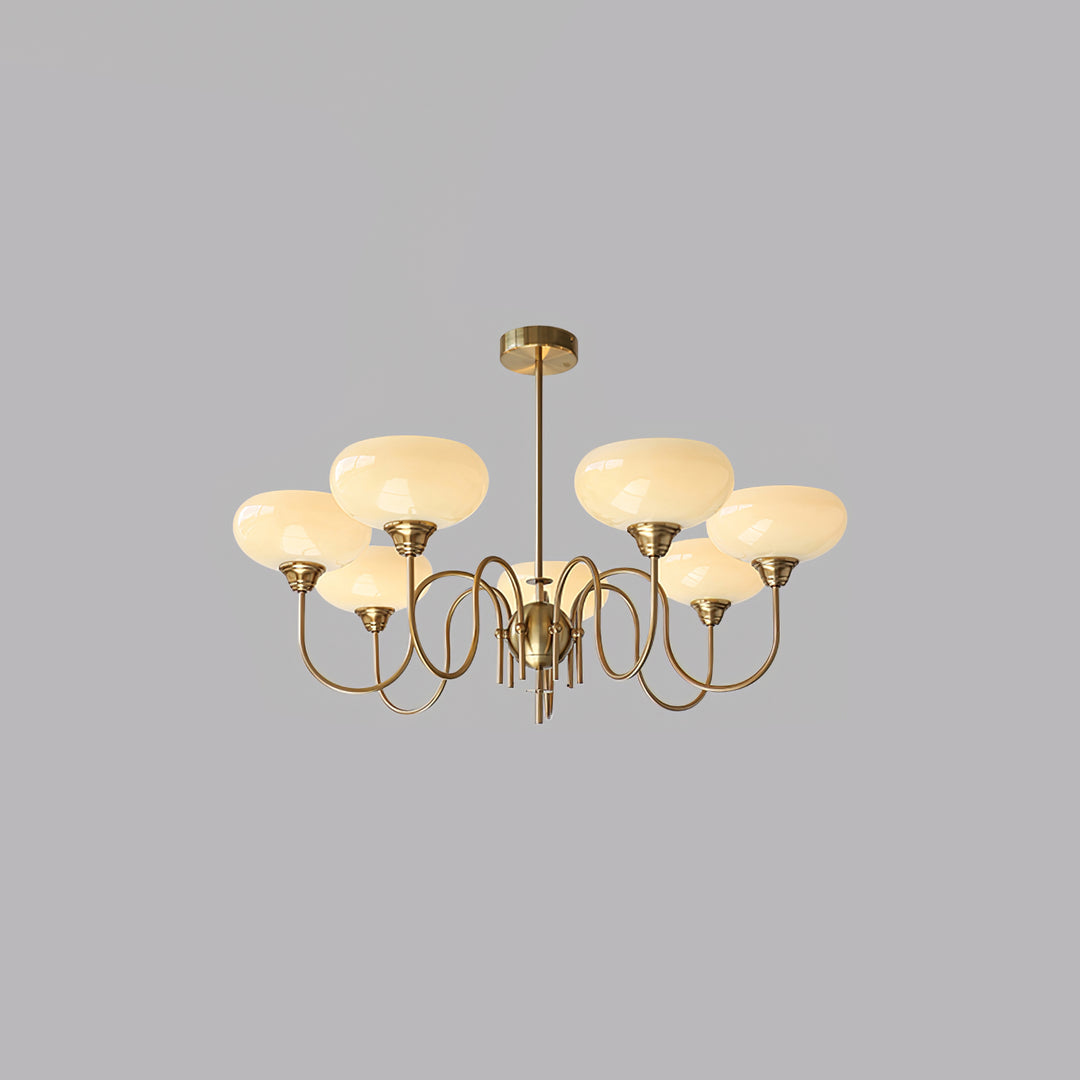 Creamy Persimmon Chandelier - Vakkerlight