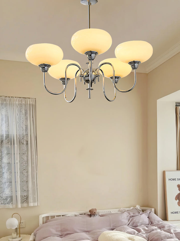 Creamy Persimmon Chandelier - Vakkerlight