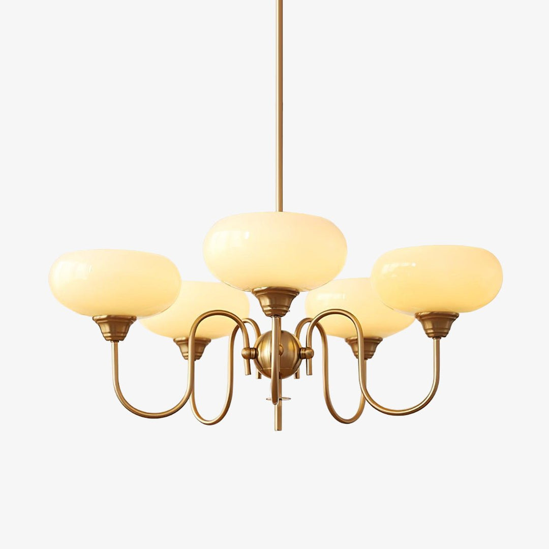 Creamy Persimmon Chandelier - Vakkerlight