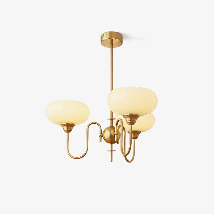 Creamy Persimmon Chandelier - Vakkerlight