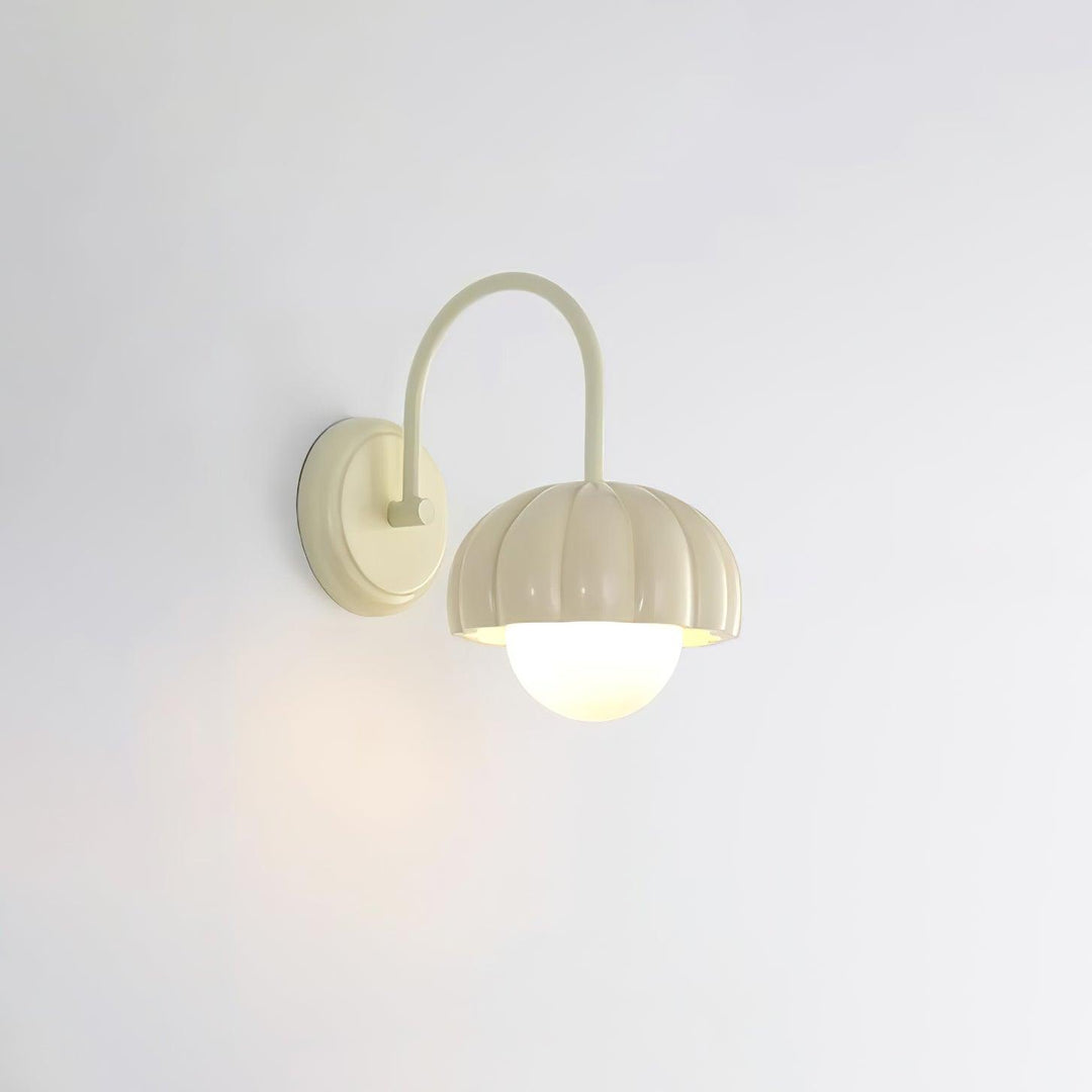 Creamy Pumpkin Wall Light - Vakkerlight