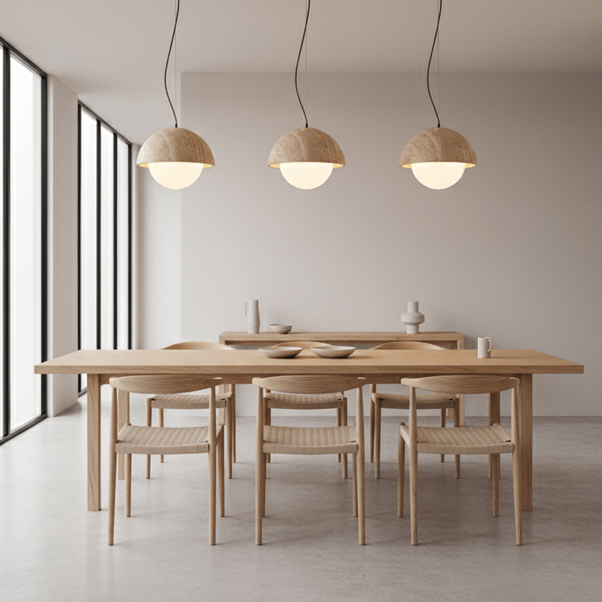 Crescent Glow Pendant Lamp - Vakkerlight