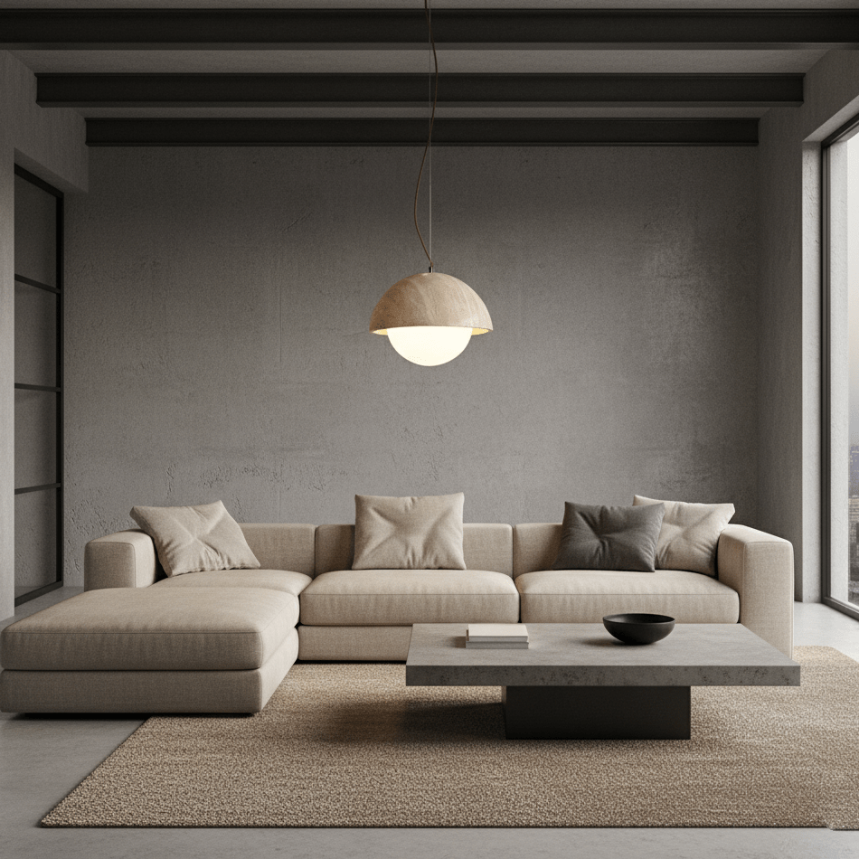 Crescent Glow Pendant Lamp - Vakkerlight